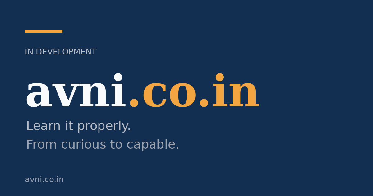 Link preview image for avni.co.in